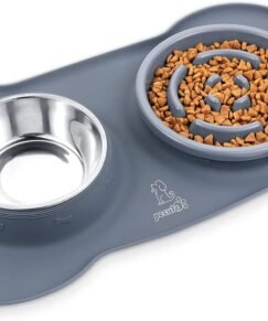 pecute Dog Bowls to Slow Down Eating