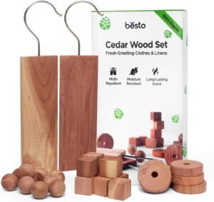 Read more about the article The Cashmere Defense League: Why 100% Natural Cedarwood Blocks Outsmart Toxic Wardrobe Mothballs