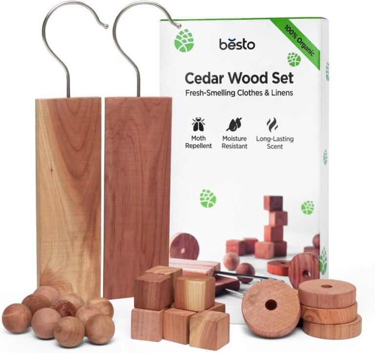 The Cashmere Defense League: Why 100% Natural Cedarwood Blocks Outsmart Toxic Wardrobe Mothballs