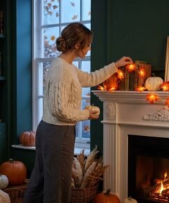 The October Glow: Why This Energy Class A+++ Autumn Garland Cured My Flat’s Gloomy October Evenings