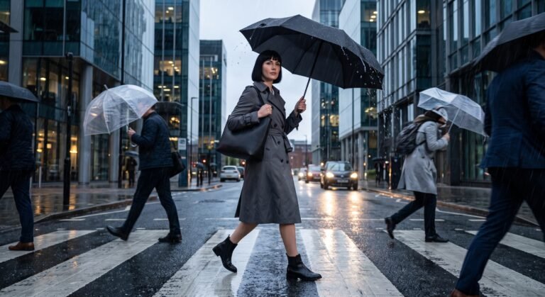 The October Wind-Tunnel Survivor: Why the SY COMPACT Travel Umbrella Refuses to Turn Inside Out