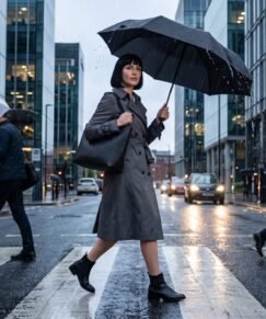 The October Wind-Tunnel Survivor: Why the SY COMPACT Travel Umbrella Refuses to Turn Inside Out
