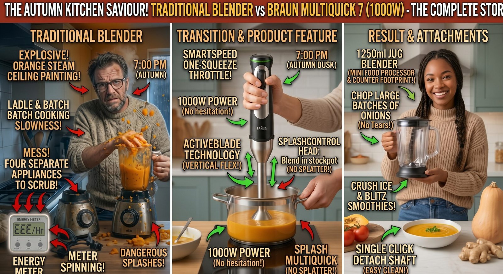 You are currently viewing The Autumn Kitchen Upgrade: Why the Braun MultiQuick 7 Just Saved My Soups (and My Countertops)
