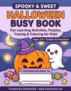 Read more about the article 【FREE DOWNLOAD】The Rainy-Day Lifesaver for Toddlers: Spooky & Sweet Halloween Busy Book! 👻